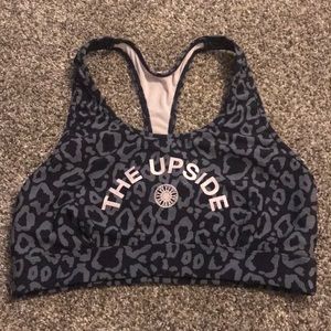 The upside x SoulCycle collabed sports bra
